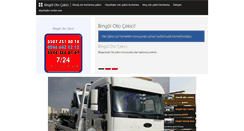Desktop Screenshot of bingolcekici.com